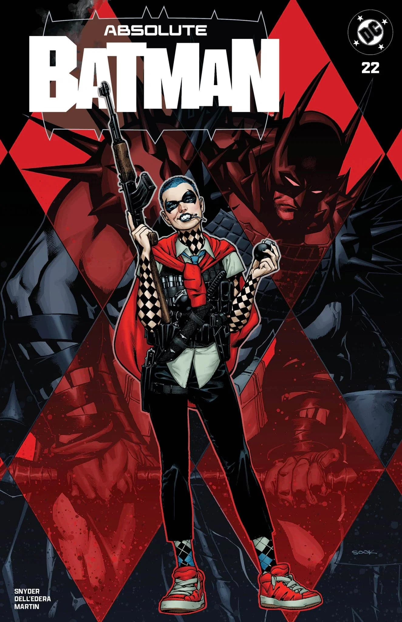 Absolute Batman #22 Felix Comic Art Ryan Sook Design Exclusive (Cardstock) cover