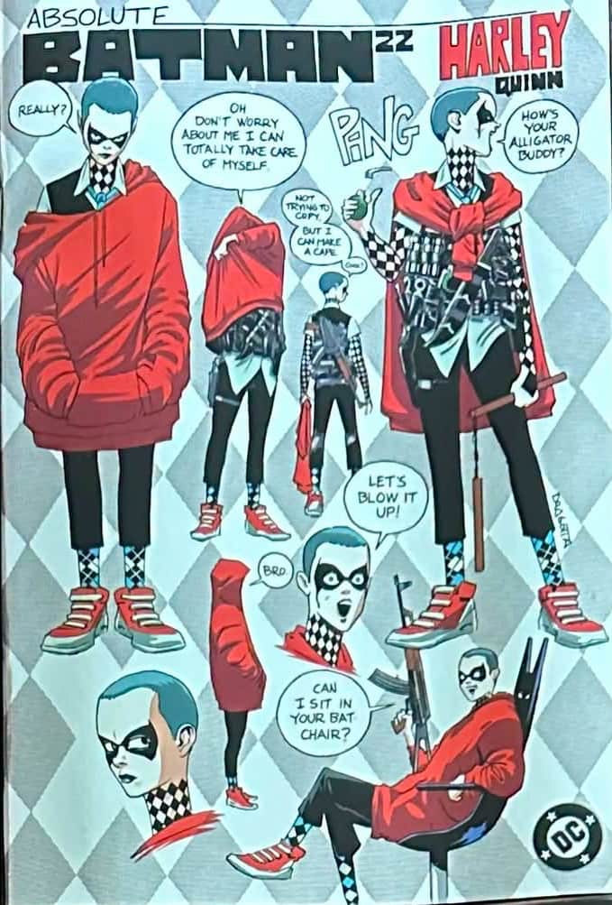 Absolute Batman #22 Felix Comic Art Nick Dragotta Foil Design Exclusive cover
