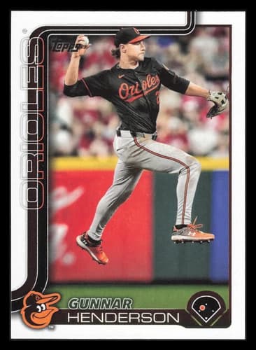 2025 Topps Gunnar Henderson Card #65