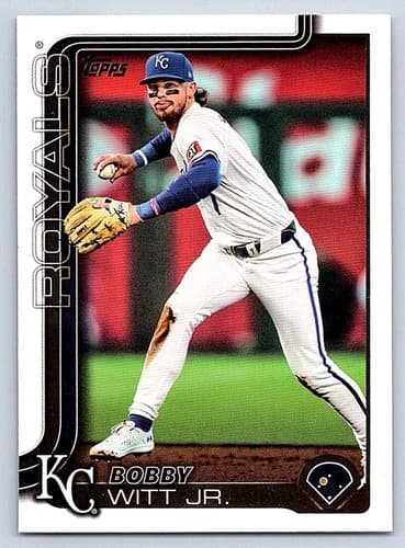 2025 Topps Bobby Witt Jr. Card #100