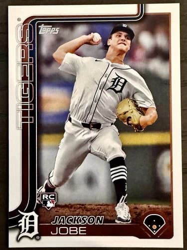 2025 Topps Jackson Jobe Rookie Card #490