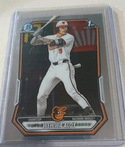 2026 Bowman Baseball Wehiwa Aloy 1st Bowman Chrome Prospect Card #BCP-135