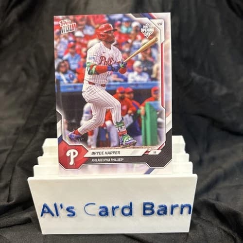 2026 Topps NOW Road to Opening Day Bryce Harper Card #OD-181