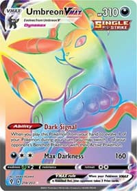 SWSH07: Evolving Skies Umbreon VMAX (Secret) #214/203
