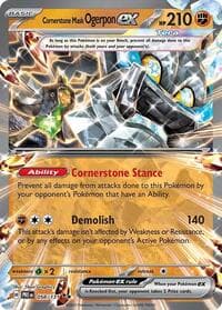 SV: Prismatic Evolutions Cornerstone Mask Ogerpon ex - 058/131 #058/131
