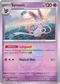 SV: Prismatic Evolutions Sylveon (Poke Ball Pattern) #040/131