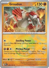 SV: Prismatic Evolutions Groudon (Poke Ball Pattern) #049/131