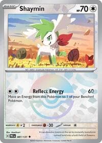 SV: Prismatic Evolutions Shaymin (Poke Ball Pattern) #087/131